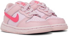 Nike Baby Pink Dunk Low Sneakers