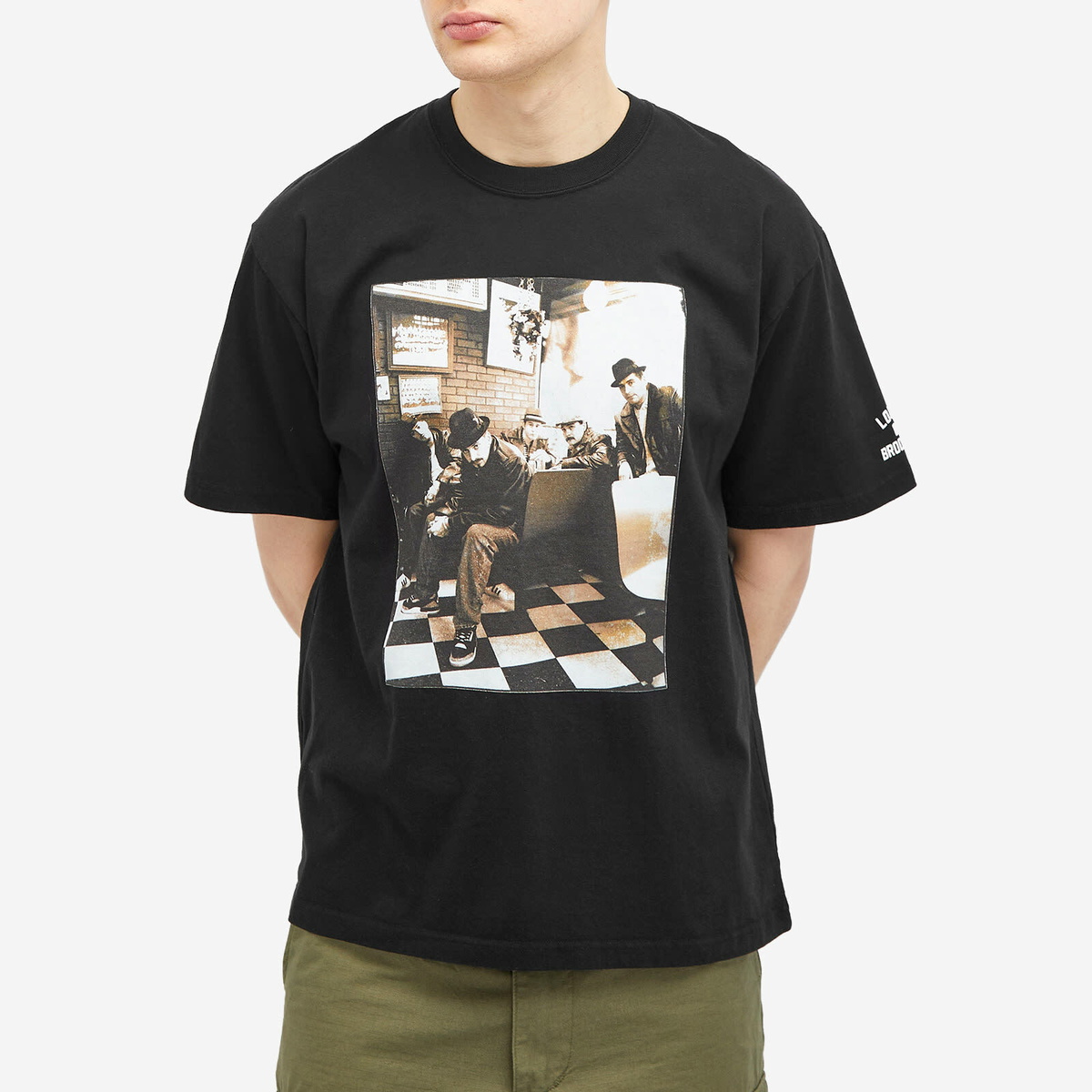 Neighborhood Men's x Lordz of Brooklyn 2 T-Shirt in Black Neighborhood