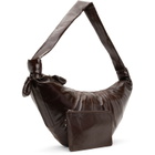 LEMAIRE Brown Large Croissant Bag
