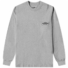 Neighborhood Men's Long Sleeve NH-1 T-Shirt in Grey