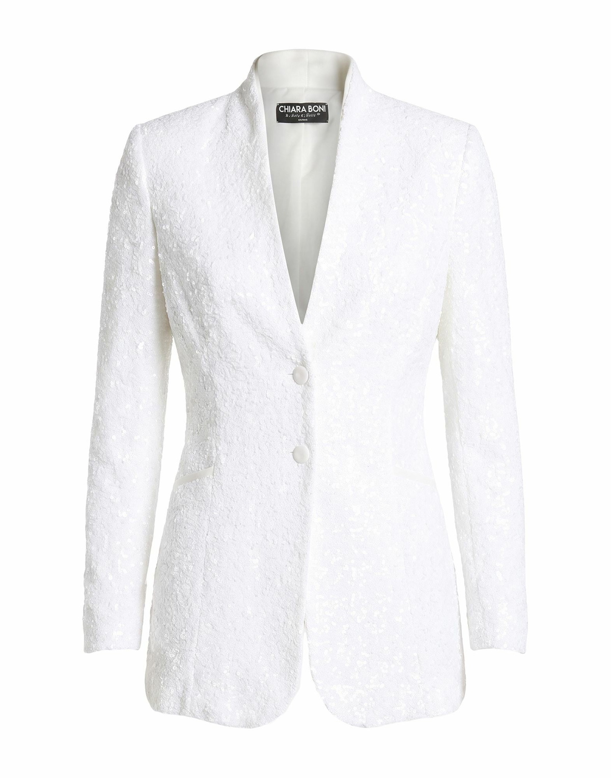Chiara Boni La Petite Robe Womens Blazer in White