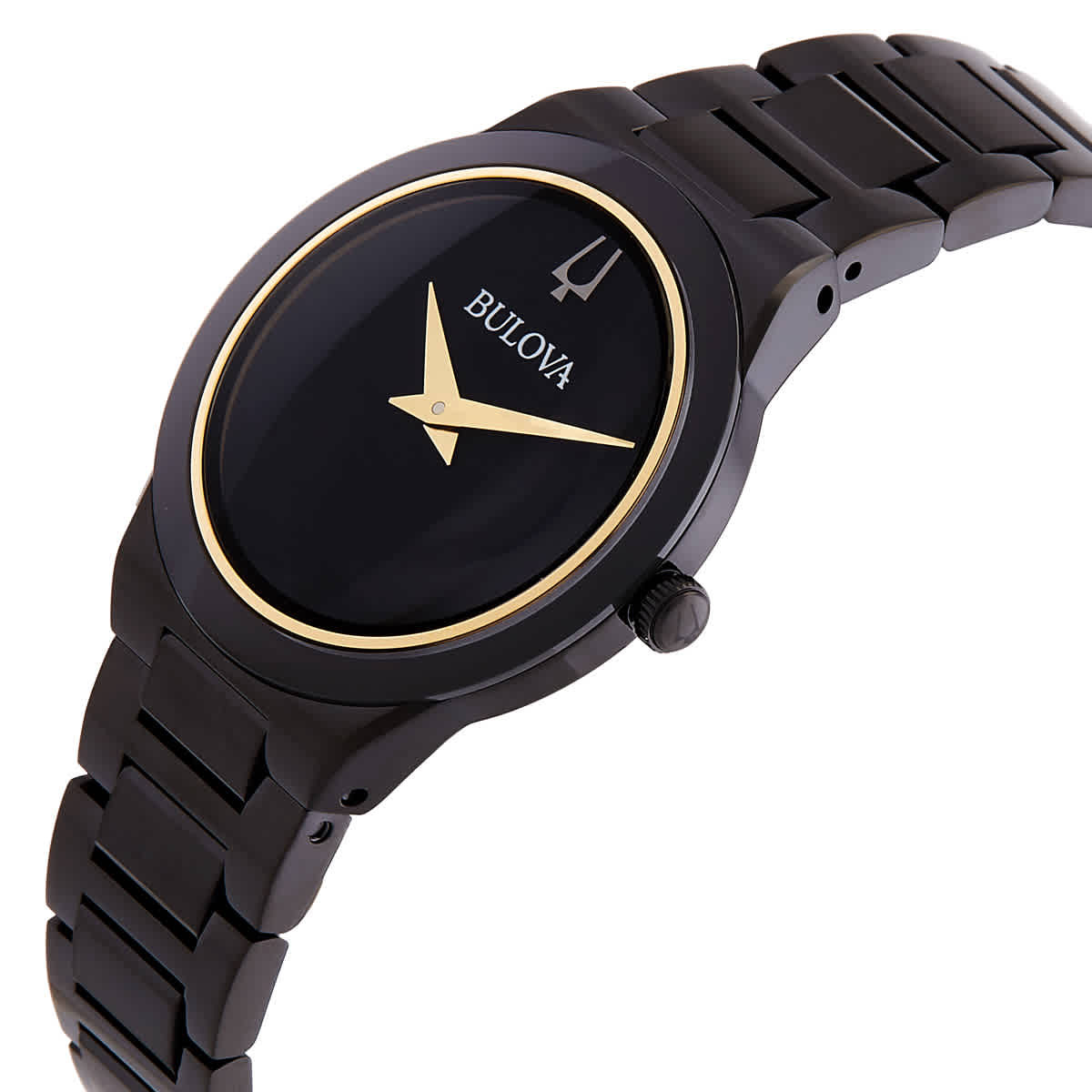 Bulova Millennia Automatic Black Dial Ladies Watch 98L314