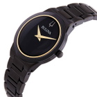 Bulova Millennia Automatic Black Dial Ladies Watch 98L314