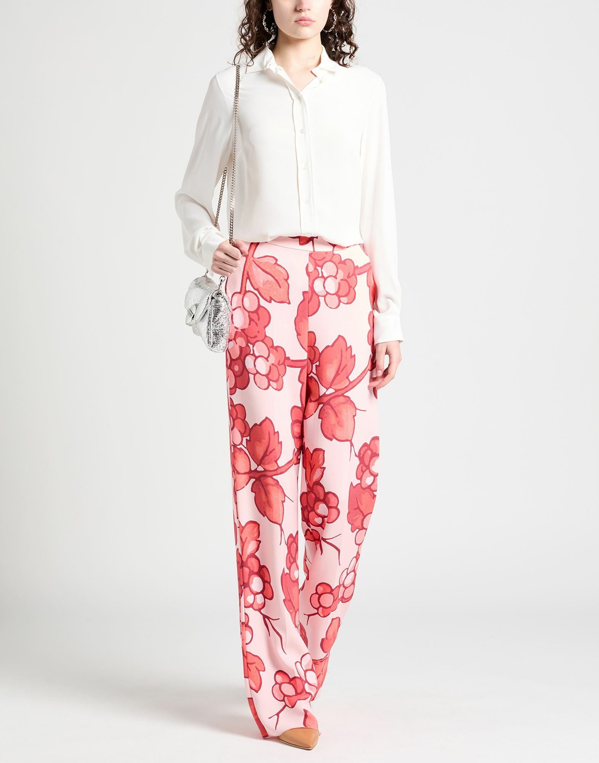 Etro Womens Pants in Pink
