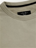 Rag & Bone - City Logo-Embroidered Organic Cotton-Jersey Sweatshirt - Gray