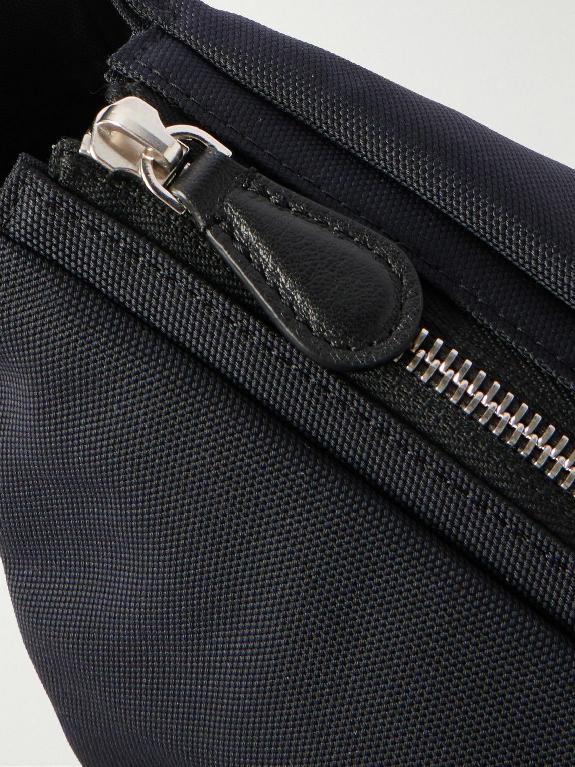 The Row - Slouchy Banana Two Leather-Trimmed Canvas Belt Bag