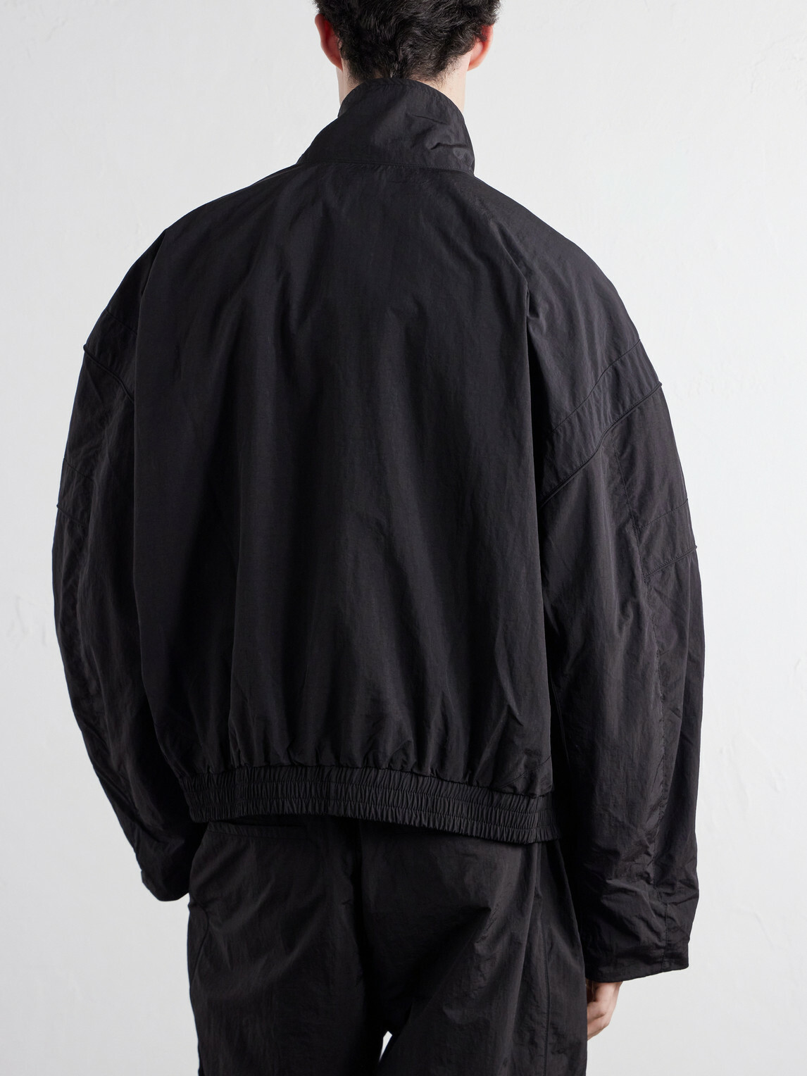 NAHMIAS - Logo-Embroidered Shell Jacket - Black