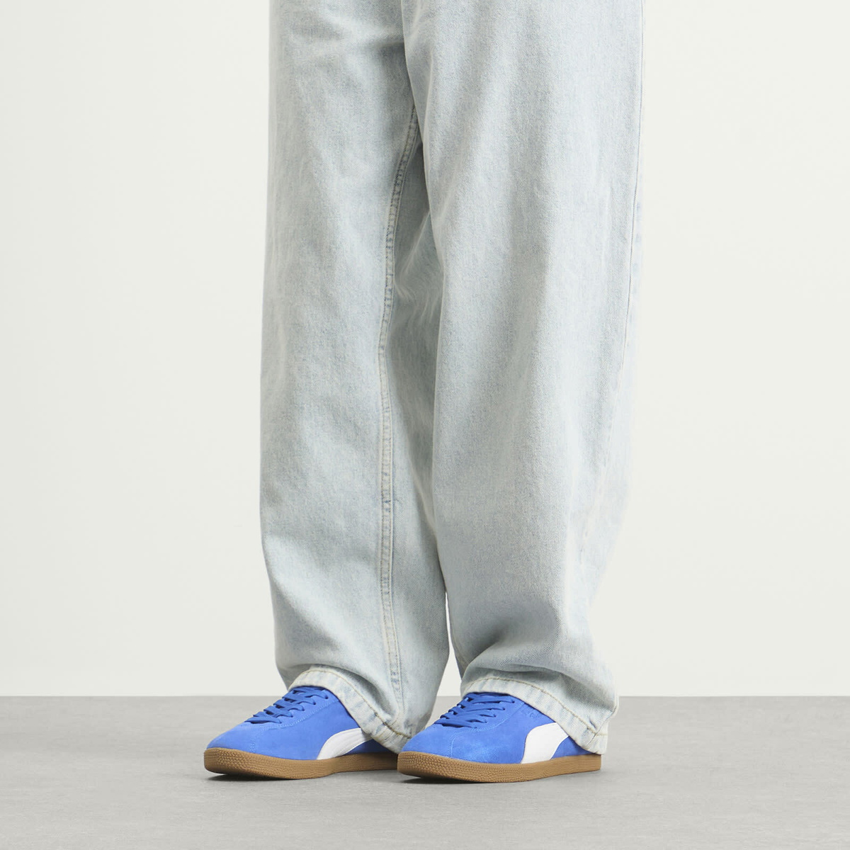 Puma Brasil Sneaker in Vivid Blue/White