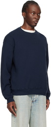 The Elder Statesman Navy Daily Sweatshirt