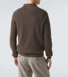 Agnona Cashmere polo sweater