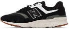 New Balance Black & White 997H Sneakers