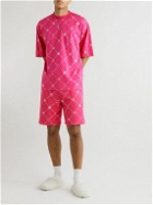 Marni - Logo-Print Cotton-Jersey T-Shirt - Pink