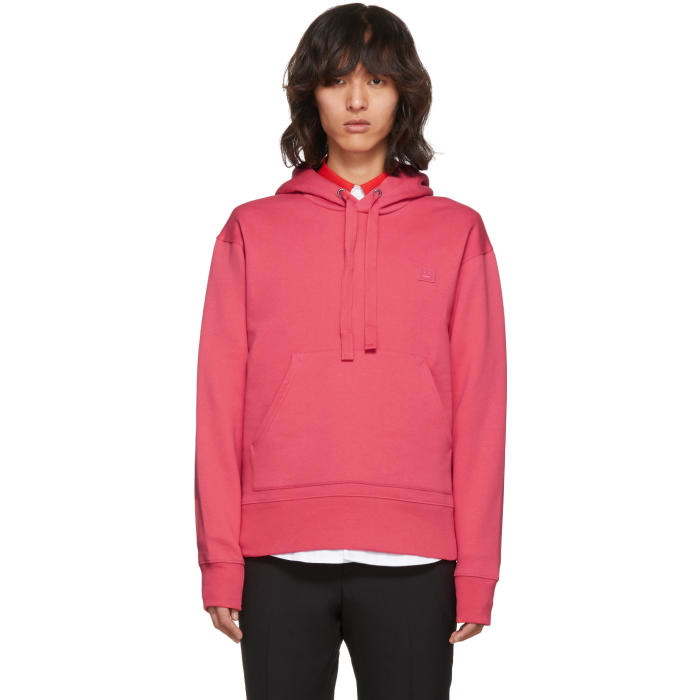 Photo: Acne Studios Pink Ferris Face Hoodie 