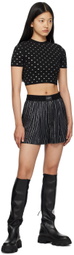 Alexander Wang Black Boxer Shorts
