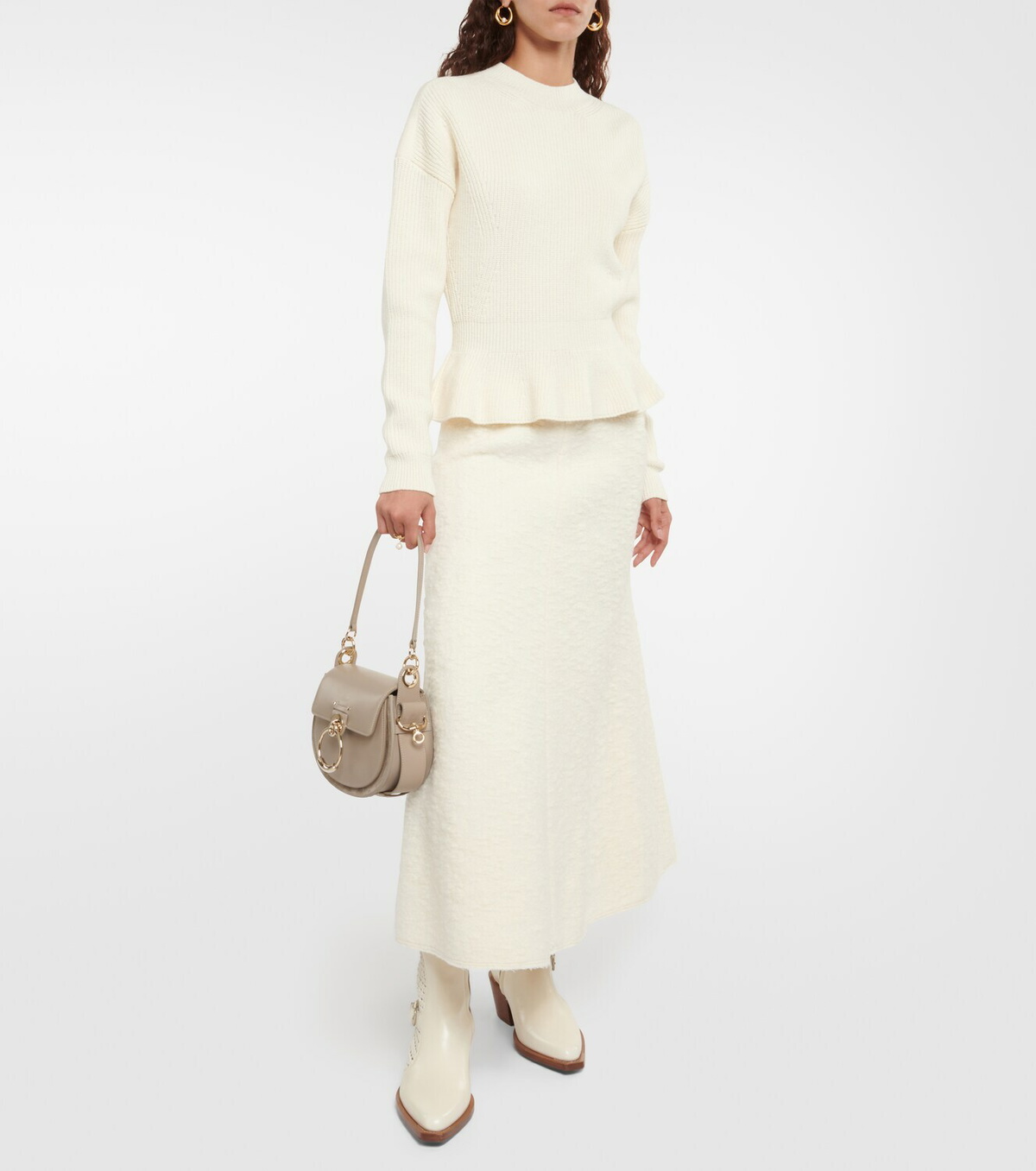 Chloé Tess Small leather shoulder bag
