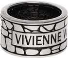 Vivienne Westwood Gunmetal Valerio Ring