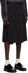 Song for the Mute Black Pleated Shorts