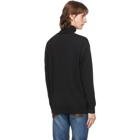 Junya Watanabe Black Wool Turtleneck