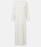 The Row Odet cotton and silk jersey maxi dress