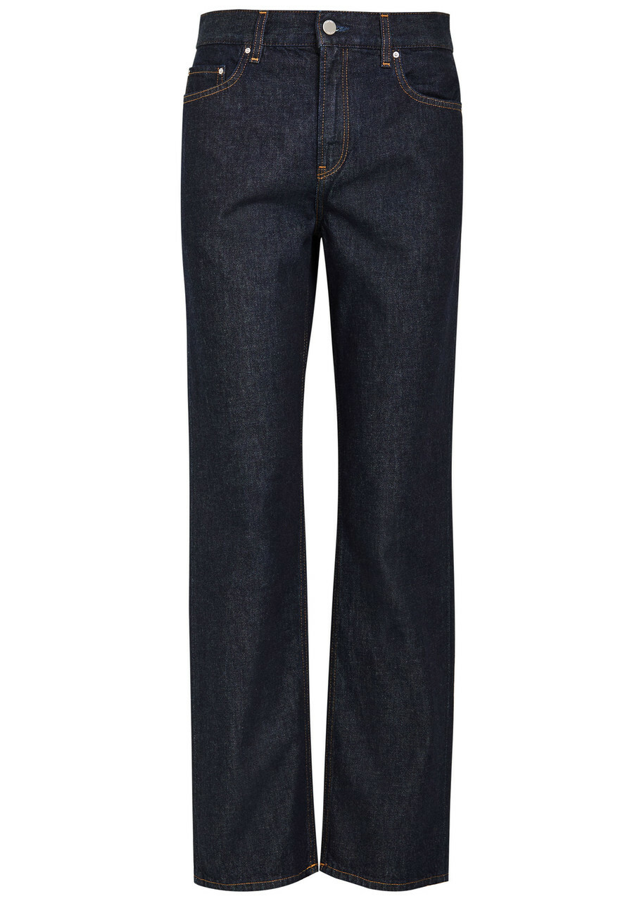Toteme Straight-leg Jeans Dark Blue