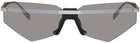 MCQ Silver Rimless Sunglasses