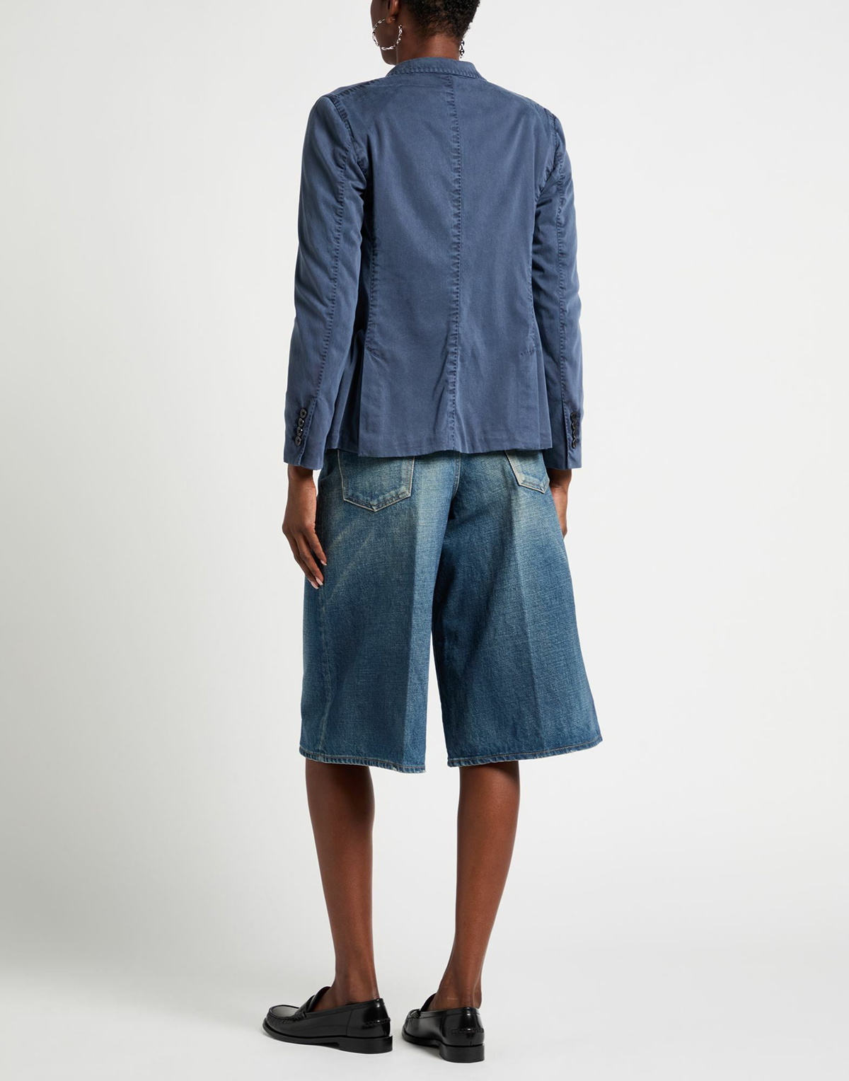 Boglioli Womens Blazer in Navy