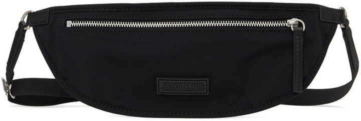 Photo: Jacquemus Black 'Le Banane Yelò' Pouch