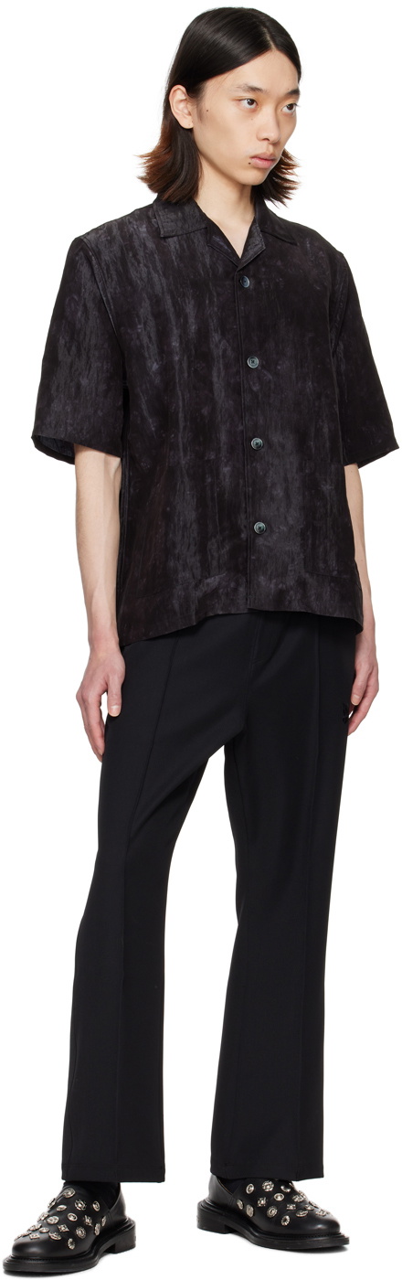 NEEDLES Black Cabana Shirt Needles