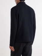 James Perse - Cashmere Zip-Up Cardigan - Blue