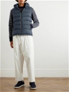 Herno - Quilted Padded Nylon Gilet - Blue