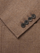 Rubinacci - Virgin Wool-Flannel Suit Jacket - Brown