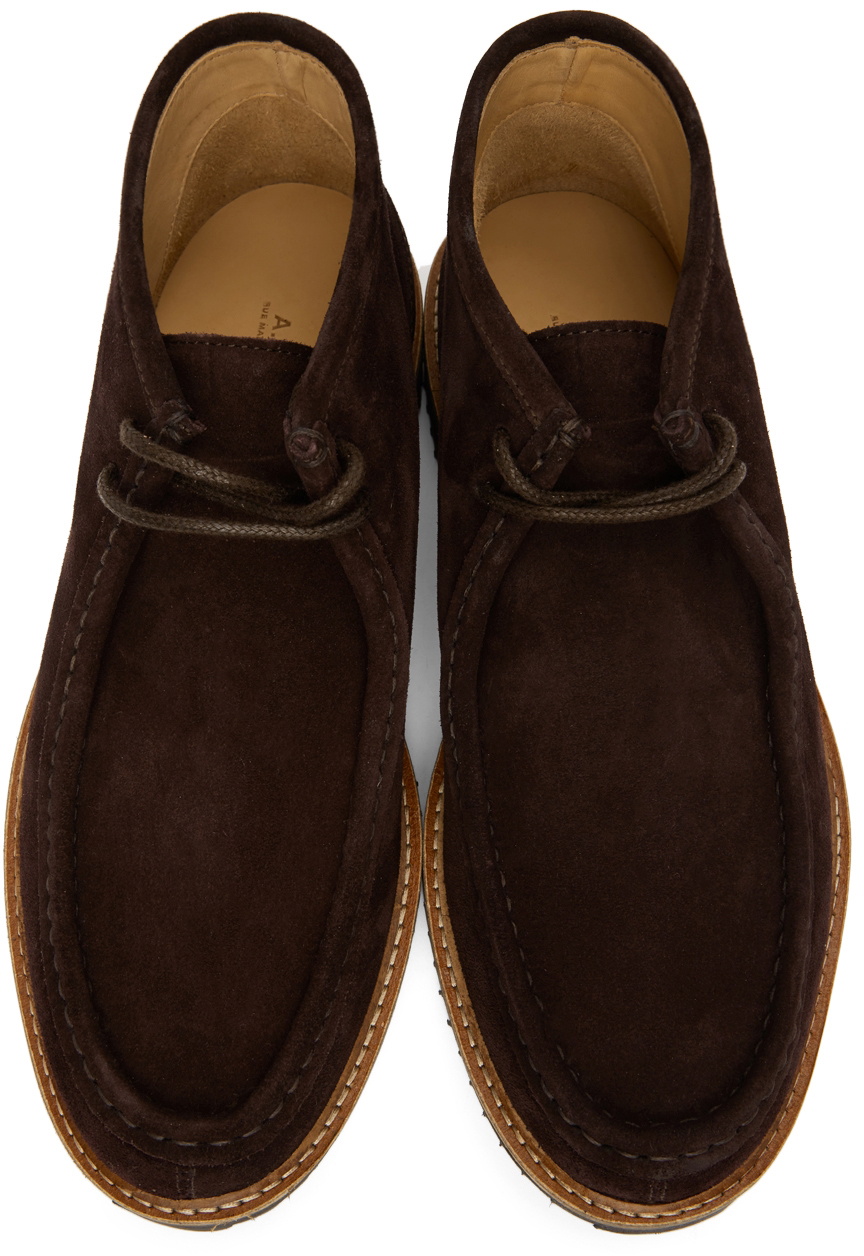 A.P.C. Brown Jeremie Desert Boots A.P.C