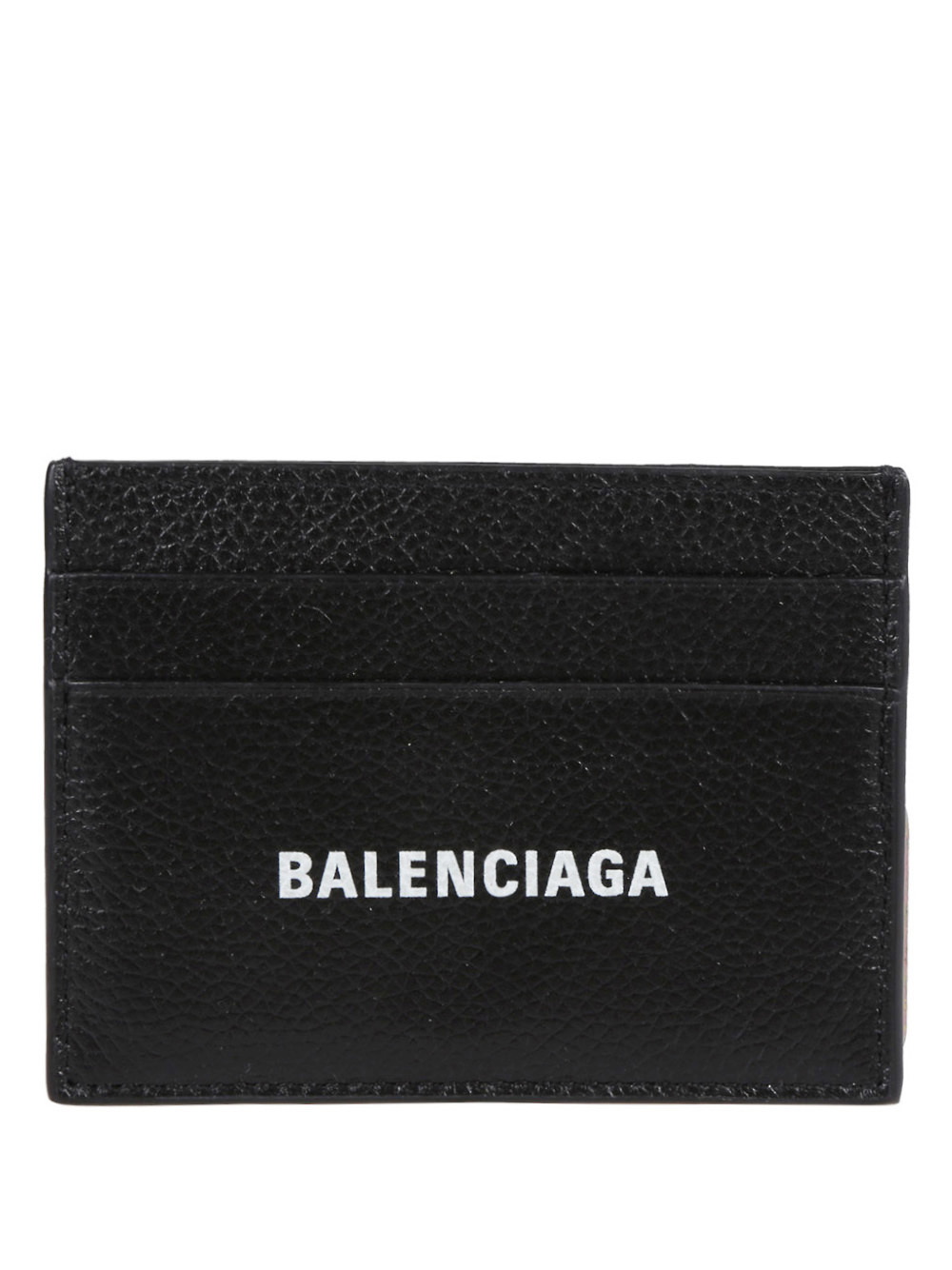 BALENCIAGA - Leather Credit Card Holder Balenciaga