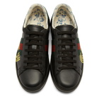 Gucci Black New Ace Guccy Sneaker