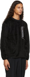 and Wander Black High Loft Fleece Pullover