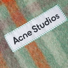 Acne Studios Men's Vally Tartan New Scarf in Orange/Lilac/Aqua
