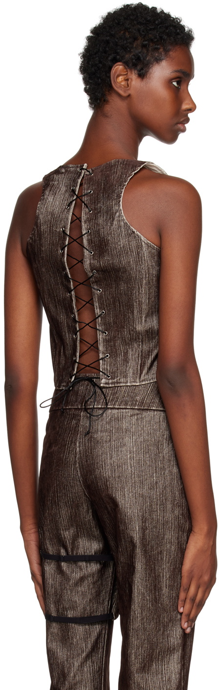 Paloma Wool Brown Dusk Corset Paloma Wool