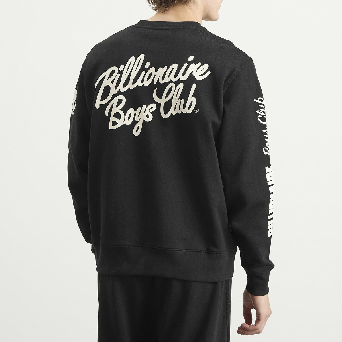 Billionaire Boys Club Men's Multi Print Sweatshirt in Black