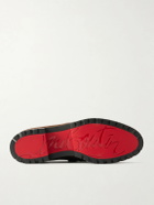 Christian Louboutin - Cavavin Suede Loafers - Brown