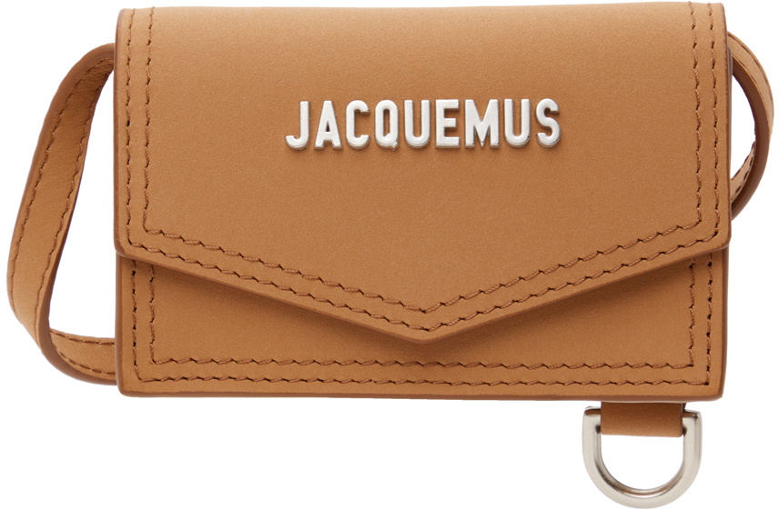 Jacquemus Tan Le Papier 'Le Porte Azur' Bag Jacquemus