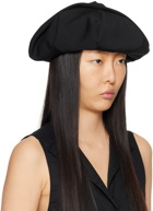 Y's Black Beret Cap