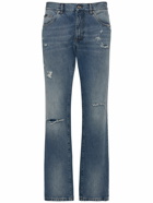 DOLCE & GABBANA - Distressed Denim Five Pocket Jeans