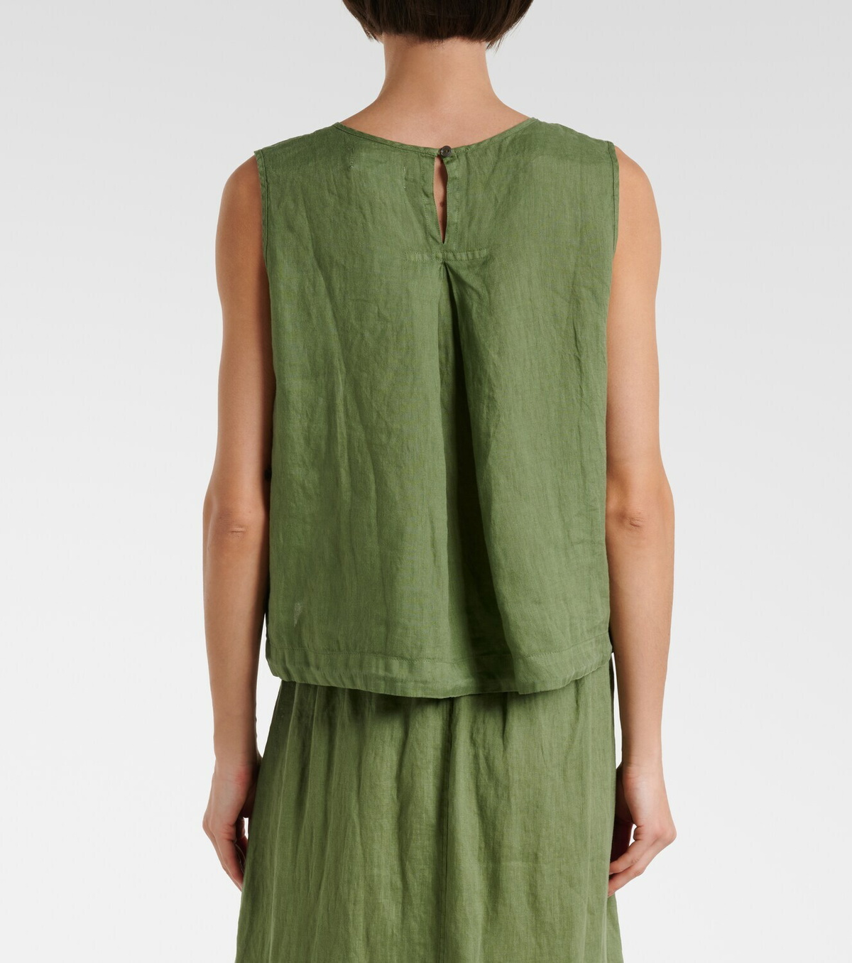 Velvet Maxine linen top