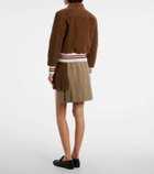 Thom Browne Wale cotton corduroy down jacket