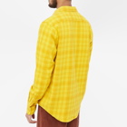 Adsum Men's Vision Plaid Work Shirt in Sun Pollen Base Plaid