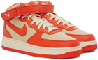 Nike Orange & Khaki Air Force 1 '07 LX NBHD Sneakers