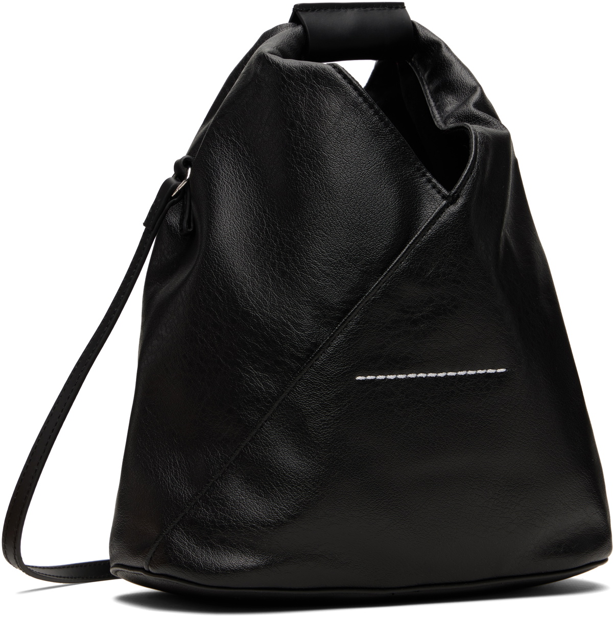 MM6 Maison Margiela Black Triangle Crossbody Bag