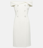 Max Mara Bridal Fiandra off-shoulder minidress