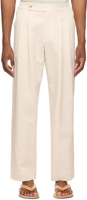 Photo: LE17SEPTEMBRE Off-White Easy Trousers