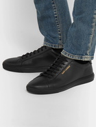 SAINT LAURENT - Andy Moon Leather Sneakers - Black